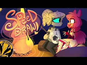 Speed Draw Timber Vivziepop Fanart: Campfire Redux