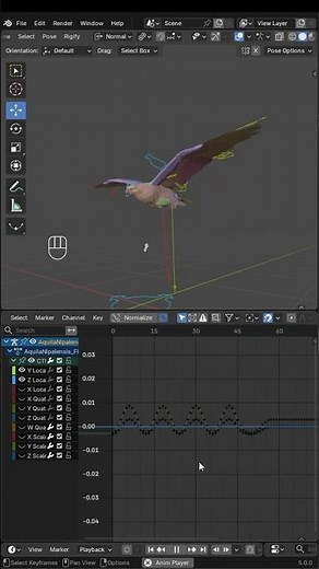 Blender Animation Tip： Quickly Add Details Using Falloff!