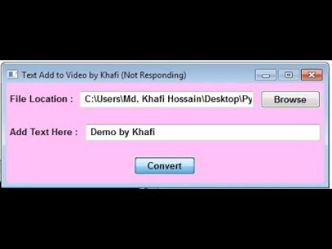 Add Text to Video using moviepy in Python