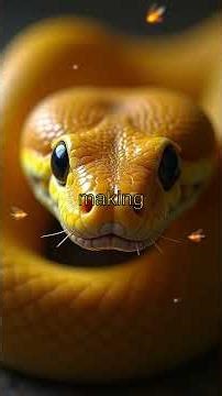 Can You Believe It? The Big Python Has No Legs! 🐍 AMAZING Python Facts! #Snakes #Nature