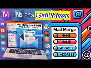 "Mail Merge in MS Word | Step-by-Step Tutorial for Beginners | MS Office Tips"