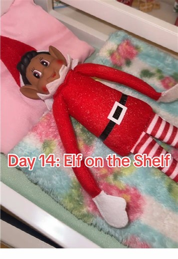 Day 14: Elf on the Shelf When you forget to move the elf. 😅 Santa left us a note today!! 🎅🏽 #elfontheshelf #elfontheshelfideas #christmas #jingles #fyp