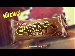 Comercial Galletas Caritas "Doble capa de chocolate" (Perú-2022)