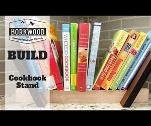 Cookbook Stand | a DIY Tutorial