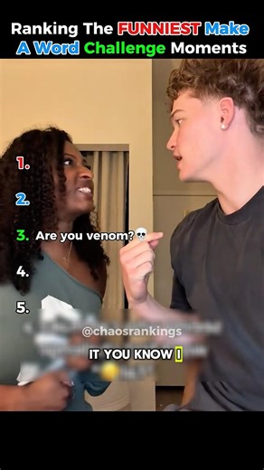 Ranking The FUNNIEST Make A Word Challenge Moments (That Was A Wild Guess) 😭
