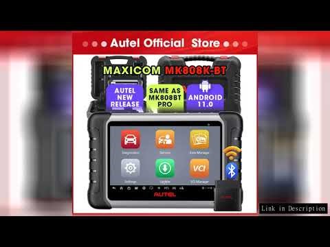 Autel MaxiCOM MK808KBT PRO MK808K BT Bluetooth Car Diagnostic Tools Full Bidirectional OBD2 Scanner