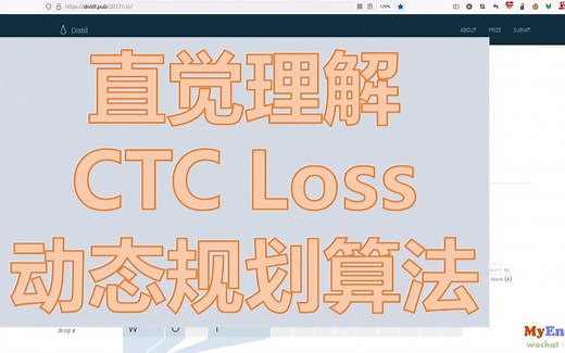 直觉理解 CTC Loss 动态规划算法