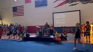 31K views · 517 reactions | Our superintendent rocks! 論 Check out Superintendent Dr. David Belding sharing his drumming talent with #MISDProud staff at Convocation. He blew us all away with his Don't Stop Believin rendition!  From staff meetings to drum beats, he's got us all cheering! 論 Keep rocking and #InspiringExcellence, Superintendent Belding!  #UnexpectedTalent #DrummingBoss #SurprisePerformance | Midlothian ISD | Facebook