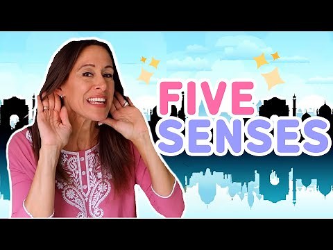 Five Senses Song 👀 | Learn Sight, Sound, Smell, Taste Touch for Children Kids by Patty Shukla