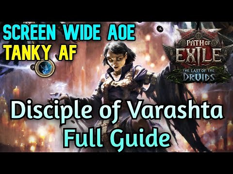 Cold + Sand Djinn Varashta Sorceress Build Guide - EVERYTHING EXPLAINED - Endgame GOD - PoE 2 0.4