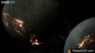 giant impact hypothesis on Make a GIF