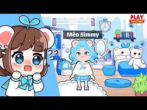 Mèo Simmy Trang Trí "Nhà Gấu Tuyết Simmy" Trong Play Together !!