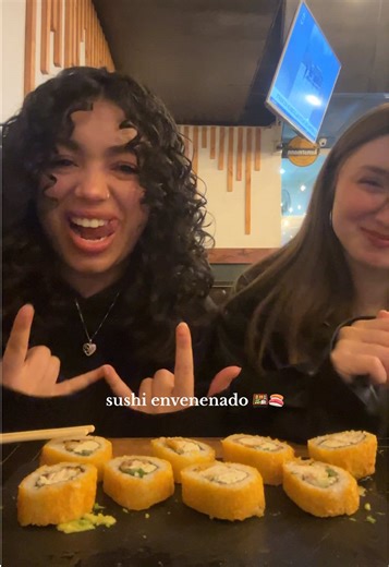 Sushi con aji picante