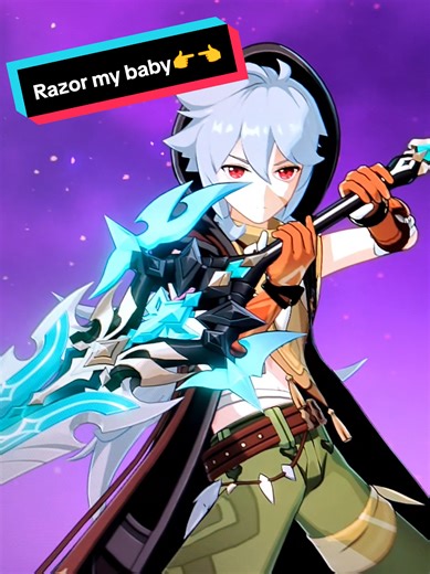 Il mérite le meilleur 🥺🫶✨ (pour team hexerei) #genshin #genshinimpact #razor