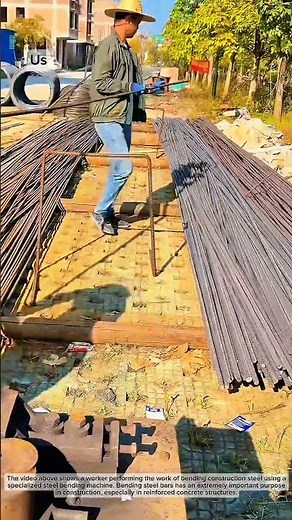 Steel bending for construction