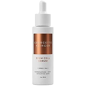 Georgette Klinger Stem Cell Serum - Anti-Aging Face Serum with Hydrating Hyaluronic Acid - Promotes Cell Turnover, Improves Skin Firmness, and Reduces Wrinkles for Youthful Skin - 1 oz