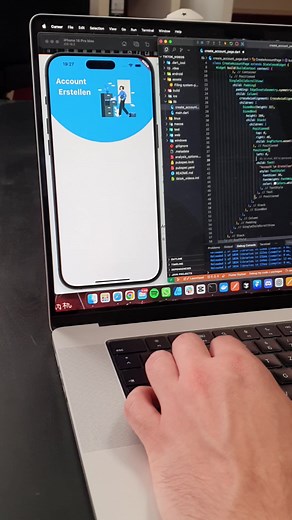 Flutter UI, das wie eine iOS-App aussieht