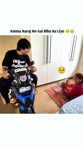 Amma Naraj Ho Gai Bike Ke Liye 🥺🥹#shorts #youtubeshorts #souravjoshivlogs #souravjoshi