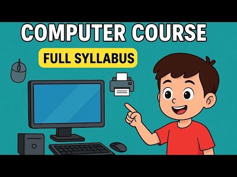 Computer Course Full Syllabus|| 6 Month Course in 1 Month|| Basic to Advanced Computer Knowledge