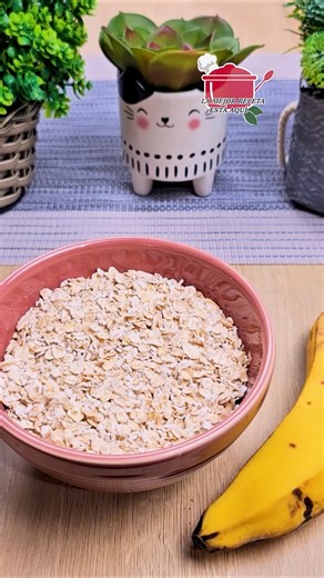 Este desayuno con plátano y avena cambió mis mañanas para siempre! Dulce, saludable y listo en minutos ☀️🥣 | La Mejor Receta está Aquí