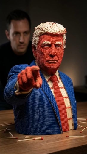 Matchstick Donal Trump