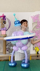 A balloon lunar rover. Sharing an idea #balloonart #fun #top #lifehacks #tips #balloon #balloonartist #patterns #patrones #mosaicballoon #balloonmosaic #balloondecor #mosaicframesforballoons #balloonsdecoration #balloonstylist#stuffedballoons | Genballoon