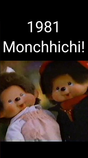 1981 Monchhichi Dolls – Happy Happy Monchhichi Song! 🎵 #モンチッチ #Mattel
