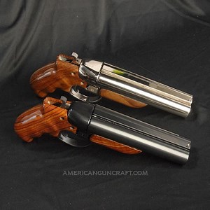 American Gun Craft Diablo 12 Gauge Pistols, Collectors Set, Nickel and Blued Finish with Rosewood Finish Grips, 6 inch barrel - No FFL Required - Ships to your home! - $934 after coupon