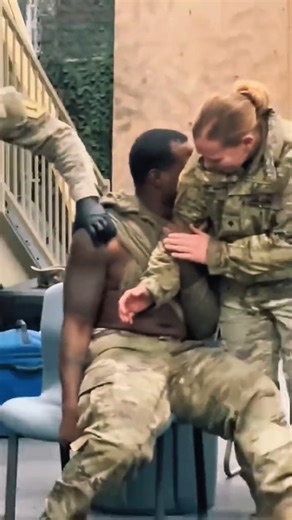 Was he crying? #trynottolaugh #militaryhumor #FunnyReactions #SupportVeterans | Marine1169