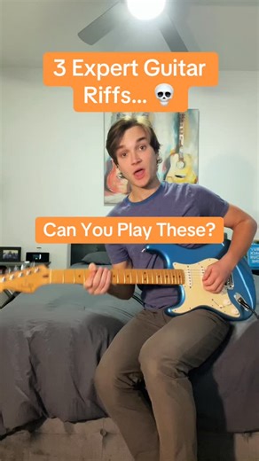 Dave - Beginner Guitar Teacher | 3 Expert Guitar Riffs 🎸 #guitar #guitartok #musiciansoftiktok #fyp #foryou | Instagram