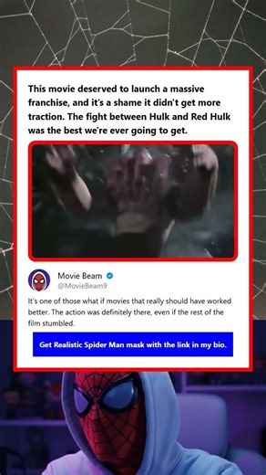 This movie deserved to launch a massive franchise and its a shame it didnt get more traction The fig