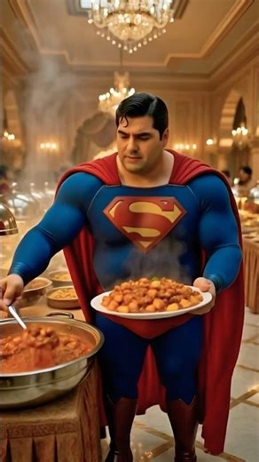 Superman in fat Indian wedding| 💍 #marvel #superman #supercell #parody #avengers