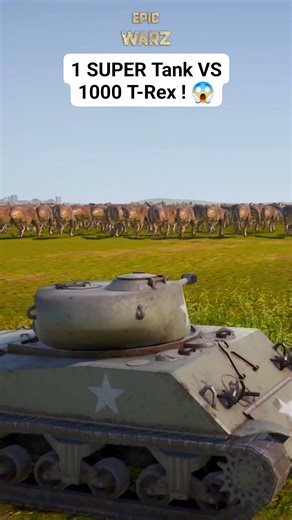 208K views · 336 reactions | 1 SUPER Tank VS 1000 T-Rex !  #ultimateepicbattlesimulator #uebs2 #uebs #ultimateepicbattlesimulator2 #gaming #gamingcommunity #gamingvideos #gameplay | Epic Warz | Facebook