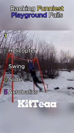 Ranking Funniest Playground Fails 🤣
