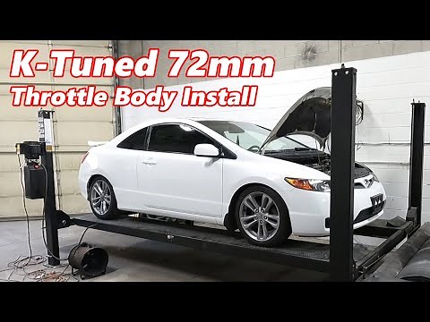 8th Gen / RSX updates and K-Tuned 72mm Throttle Body Install