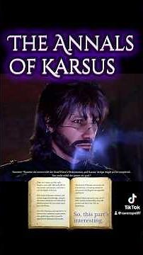 A slightly deeper dive into the Annals of Karsus with #Gale. #baldursgate3