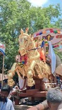 மதுரை அருள்மிகு கூடலழகர் பெருமாள் கோயில் வைகாசி திருவிழா 11ம் நாள் கூடலழகர் பெருமாள் குதிரை வாகனம்