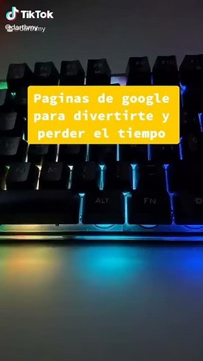 páginas para perder el tiempo en Google y divertida