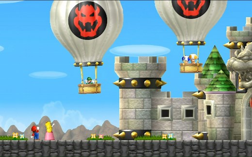 new super mario bros.wii一次性通关