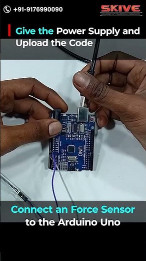 Connect an force sensor to the Arduino Uno