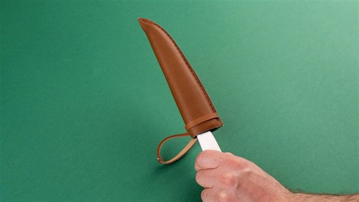 Handcrafting Stylish Knife Sheath Design