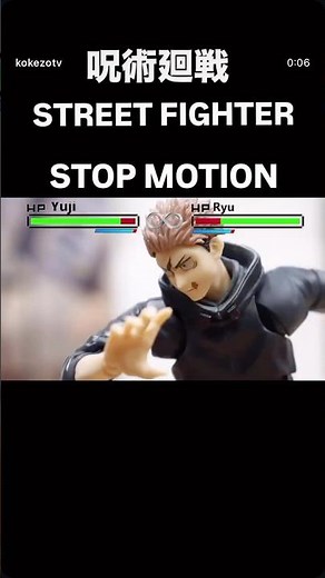 STOP MOTION 呪術廻戦 #anime #ストップモーション #stopmotion