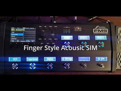 Fractal FM9 MK2 Turbo - Acoustic Simulation