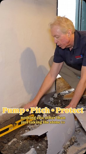 If you want the drainage system to work, it needs to be continuous, and it needs to flow into some sort of channel where the water can leave. If the system just ends there is no drainage. It’s just all for show. . Be sure to get it done the right way, the first time. Soyou don’t end up with a mess like this here 🙄 • • #foundationrepair #slabthickness #watermanagement #homeprotection #drainagesystem #fairfieldcountyct #westchesterny | American Dry Basement Systems