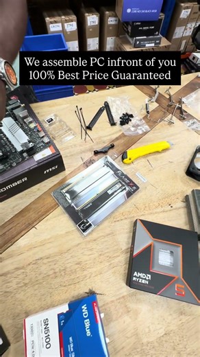 🔥 AMD Ryzen 5 9600X Gaming PC Build ⚡ DDR5 Beast Build for Gaming & Editing #bestprice #pcbuild