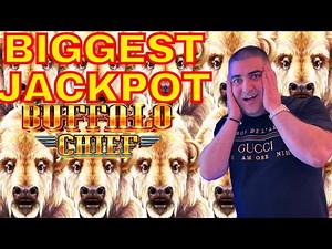 My BIGGEST JACKPOT On Buffalo Chief Slot Machine
