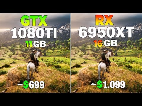GTX 1080 Tİ vs RX 6950 XT - Test in 8 Games