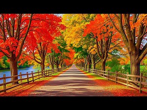 Beautiful Relaxing Music 🍁 Soothing Autumn Music For Stress Relief, Deep Relaxtion, Calm Nervous