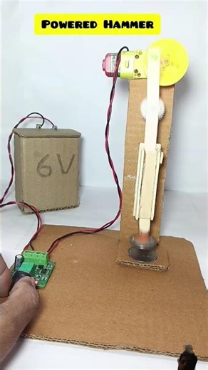 mini powerfull Hamer machine dc current 😱#shortsviral #viral #experiment #dcmotor #ytshorts