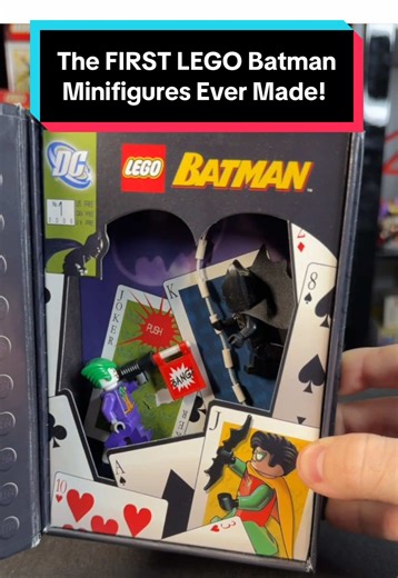The FIRST LEGO Batman Minifigures Ever Made